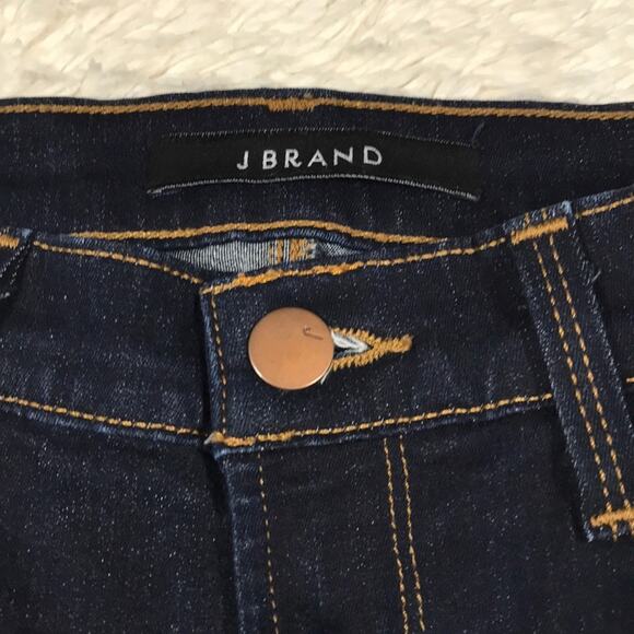 J Brand Denim Super Skinny Dark Starless Wash Jeans 25 / 0 Capsule Everyday - Picture 3 of 10